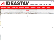 Tablet Screenshot of ideastav.cz